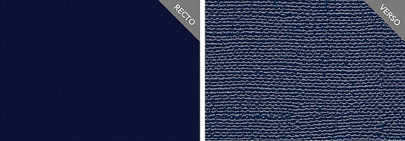 2098 Vorderseite captain navy & Rückseite PVC navy