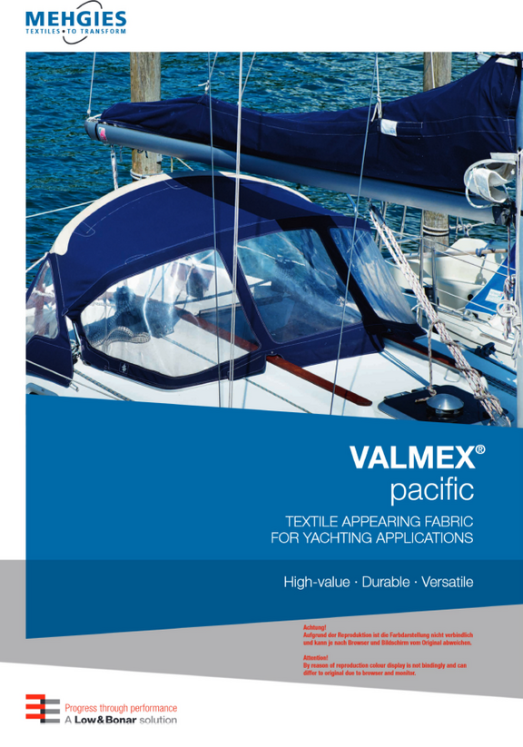 Farbkarte Valmex pacific
