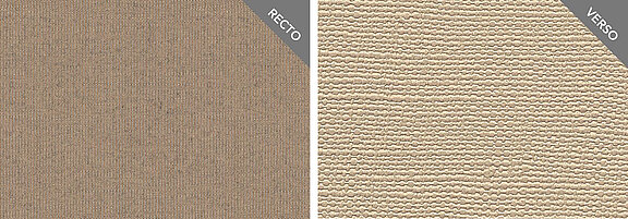 2100 Vorderseite toast & Rückseite PVC beige