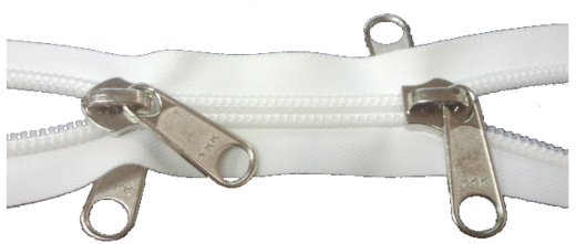 2-Wege Zeltreißverschluss